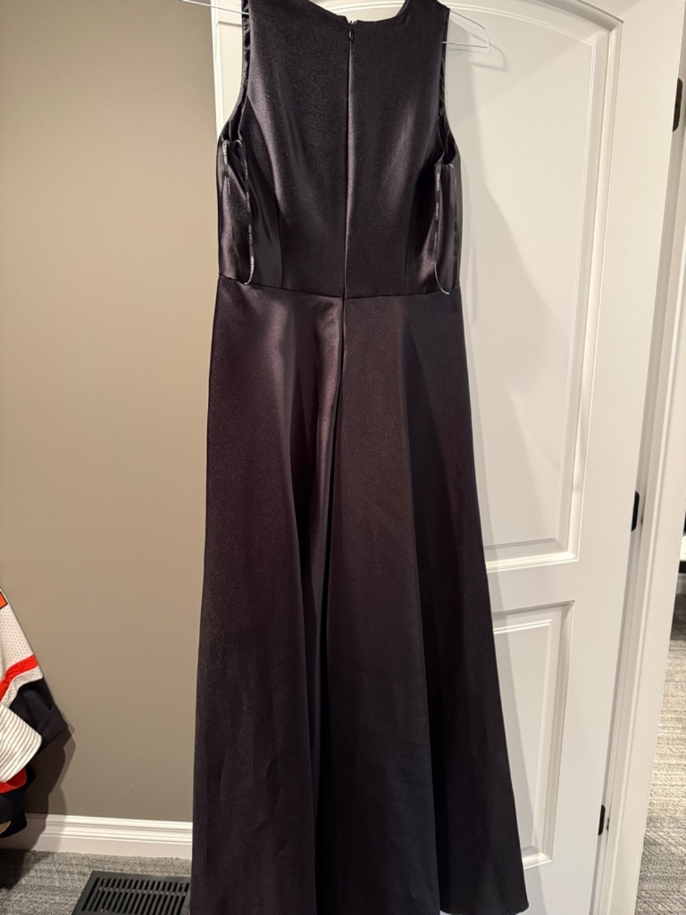 Calvin Klein Black High‑Low Mini Gown - Picture 6 of 6